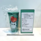 開立發票 爽爽貓 不鏽鋼隨行杯 500ml 冰霸杯 隨身杯 含杯蓋 吸管