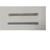 2mm厚 SECC 鍍鋅板 / SUS 430 不鏽鋼 長橢圓片 83*7mm / 150*6.3mm