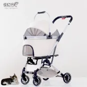 🔥優選🔥BNDC寵物推車外出小狗手推車溜狗狗貓咪小型輕便可折疊可分離