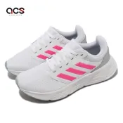 adidas 慢跑鞋 Galaxy 6 W 女鞋 白 粉 緩震 入門款 運動鞋 愛迪達 IE1988