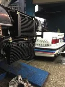 CHENGE巡航總部 BMW E39 528 改裝 獨立 電動幫浦 機油強制 冷卻系統 + 強化型冷卻排 + 雙風扇