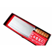 07【水里菜刀王】中式廚刀料理刀商品編號03號 山上的刀家中必備全新升級木柄剁刀好用4MM木柄白鐵不繡鋼日本三合鋼