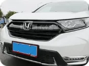 3件免運【魏大顆】CR-V(17-)專用 仿碳纖維水箱罩上飾條(一組3件)ー卡夢 水箱罩飾條 CRV5 5代 五代