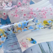 Rainbow Nail 🌸日系清新小花朵 星空貼紙 美甲星空貼