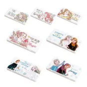 (店+)【網狐家居】迪士尼Disney 公主 冰雪奇緣 口罩收納盒(18.4x10.4x1.5cm) I台灣製造 正版授權 收納盒 貝兒 小美人魚 艾莎 白雪公主 茉莉公主