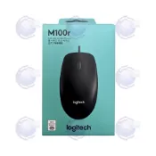 (店+)【Logitech 羅技】M100r 有線光學滑鼠 (黑色)