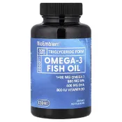 【iHerb】BioEmblem, Omega-3 魚油，120 粒軟膠囊