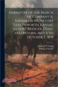 【三民網路書店】Narrative of the March of Company A, Engineers From Fort Leavenworth, Kansas, to Fort Bridger, Utah, and Return, May 6 to October 3, 1858 作者：William P. Seville