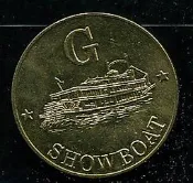 【代幣】90年代美國賭場代幣（casino token），屬於 Harrah's 體系，如圖#202102