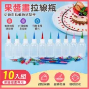 臺灣出貨 果醬畫拉線瓶 針頭擠壺 塑膠軟瓶空瓶 烘焙甜點盤飾 咖啡師甜點師 四季餐廳擺盤 醬料繪畫工具