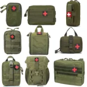 Luc 600D 尼龍 Molle 腰包多款式戶外 EDC 包生存急救包袋野營包應急工具包帶內袋
