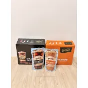 【韓國 Cantata】冰咖啡果凍飲 230ml 冰黑咖啡 焦糖瑪奇朵 即飲咖啡 袋裝咖啡 韓國飲料 現貨供應