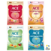 微笑藥局 ACE天然軟糖 無糖Q/字母Q/水果Q/酸Q熊 隨身包 量販包