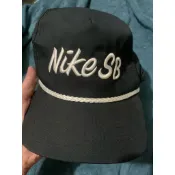 二手 古著   Nike  SB   復古  機能 輕薄  老帽 棒球帽  cap 帽 帽子 nike