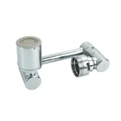 (店+)【SMARTHO】萬向水龍頭 延長水龍頭 水龍頭延伸 臉盆水龍頭 花灑嘴 活動水龍頭 防濺水 5-MAF1080(水龍頭配件 水龍頭起泡器)