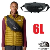 【北臉 The North Face】防潑水可調節腰帶休閒腰包 6L 斜背包 側背包 隨身包袋 腰臀包 瀝灰 81EN