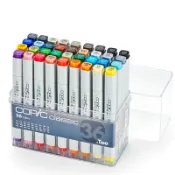 永昌創新國際有限公司 日本原裝進口 COPIC classic 第一代方桿麥克筆 36色/ 盒裝 (原廠公司貨)【APP滿額下單10%點數(單一帳號最高1000點)】9/30止