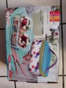 全新~~~法國品牌FORUOR/FOR U 耐熱玻璃保鮮盒提袋組 800mL