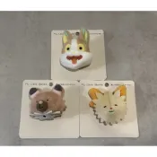 【全新現貨】 寶可夢 My Little Bestie 娃娃徽章 來電汪 小約克 岩狗狗 pokemon ポケモン