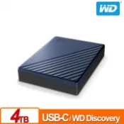 【紐頓e世界】My Passport Ultra 4TB Type-C 2.5吋行動硬碟 星曜藍