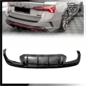 適用於20-26款Skoda Octavia RS Combi 歐雅RS旅行版 MK4 MD款後下巴 後唇後擾流板