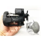 百有釣具美國品牌 Shakespeare Tidewater LC 莎士比亞 TW20LC 碼表型鼓式捲線器，限量特價