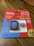 TCELL -冠元  64GB 記憶卡 台中大里二代