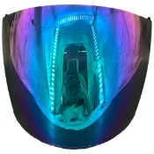 瑞獅  ZEUS 625 608 原廠專用鏡片 電鍍五彩 半罩  安全帽《遠古騎士》
