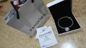 Pandora 潘朵拉 愛心盒 手鍊組 全新 國外購回正品