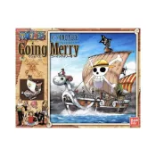 (店+)【BANDAI 萬代】鋼普拉 BANDAI 海賊王 ONE PIECE 偉大的船艦 海賊船 黃金梅利號 附草帽海賊團人偶小公仔 梅莉號