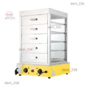可訂做110V蒸包子機商用電蒸箱早餐店小籠包蒸饅頭機玻璃蒸包爐包子保溫展示／夭夭百貨