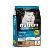(店+)【Nutram 紐頓】T24 鮭魚+鱒魚 挑嘴全齡貓 2kg(貓咪飼料 全齡貓飼料 幼貓 成貓 高齡貓)
