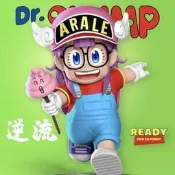 全網超低價全網鳥山明 阿拉蕾 玩便便 模玩 微縮 GK 白模 定制 未上色 公仔 人偶 玩偶 模型 擺件 手辦