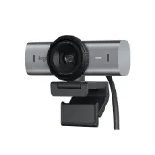 (店+)【Logitech 羅技】Logitech 羅技 MX Brio 4K Ultra HD 網路攝影機 石墨灰