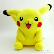 UNIPRO優鋪 【UNIPRO】神奇寶貝 皮卡丘 Pikachu 30公分 胖丘 絨毛娃娃 玩偶 禮物 正版授權 寶可夢 Pokemon Go