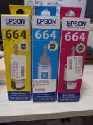 EPSON原廠補充墨水664 紅&藍&黃 全新未使用 三色不分售