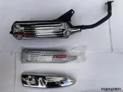 光陽豪邁GY6-125機車排氣管 原廠配套消音器 ZF MOTOR排氣系統配件