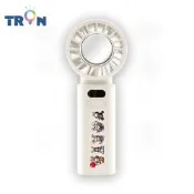 TRON 高速摺疊製冷 手持風扇 復古點陣 百檔風速 掛脖風扇 摺疊風扇 隨身小風扇
