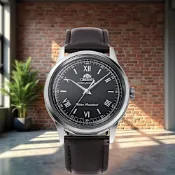ORIENT 東方錶 復古三針太陽能腕錶 男錶 女錶-38.4mm RA-WK0004L