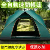 吉宅良品 【全自動速開 野營帳篷】 戶外帳篷 速開帳篷 防曬帳篷 野餐帳篷 沙灘帳篷 全自動帳篷 加厚防雨帳篷