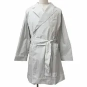【DOKODEMO】全新未使用商品 □ THOM BROWNE ブラウン MOU525A-08068035 條紋繫帶禮服外套，灰色，2 碼，義大利製造，正品，男士