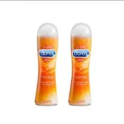 ♥莎莎精品批發♥英國杜蕾斯Durex《杜蕾斯熱感潤滑液（2入裝）》給你火熱的感覺