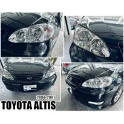 小傑車燈-全新 ALTIS 01-03 04-07年 九代 ALTIS 原廠型 鹵素燈泡版本 晶鑽 大燈 單顆