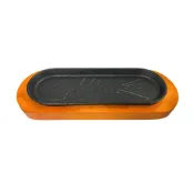 (店+)【廚Fun】鑄鐵魚骨小菜盤 鑄鐵板 鑄鐵盤組 小鑄鐵盤 牛排盤 鐵盤 魚骨盤 烤盤 鑄鐵烤盤 豬排盤 烤肉盤 鑄鐵烤魚盤 鑄鐵牛排盤