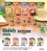 【現貨】fukuya日本blendystick盒裝拿鐵微縮速溶咖啡吊飾扭蛋