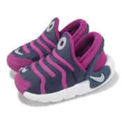 NIKE 耐吉 童鞋 Dynamo 2 Easyon TD 小童 紫 黑 毛毛蟲鞋 無鞋帶 寶寶鞋 學步鞋 FD0554-500