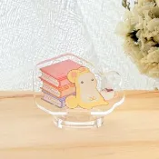 原創插畫小立牌 - 禾姆閱讀時光 (3x3cm / 迷你桌飾)