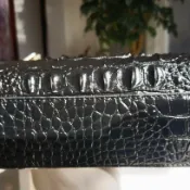 淘好物百貨店 意大利進口鱷魚皮包男士高檔真皮包豪華斜挎包多功能商務單肩男包