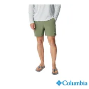 Columbia 哥倫比亞 男款- 超防曬UPF50防潑短褲-軍綠色 UFM65940AG/JS