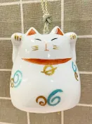 【震撼精品百貨】招財貓 招き猫 日本招財貓風鈴-招手#32132 震撼日式精品百貨
